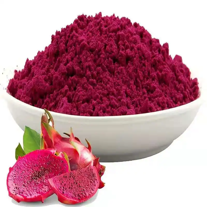 Polvere di frutta pitaya polvere di succo di frutta di drago puro naturale di alta qualità