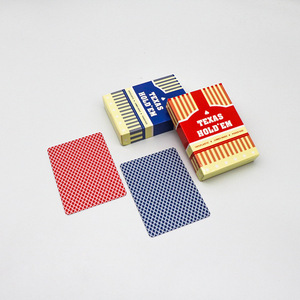 Cartas de Póker de Plástico Ted Texas Hold'em 62x87mm, Resistentes al Agua y al Desgaste, en Caja - Product Image 1