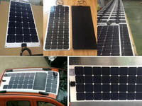 Panneau solaire photovoltaïque latéral pour tricycle électrique, caisse de chargement fermée, taille personnalisée, 12V 24V, livraison logistique, module 3 roues