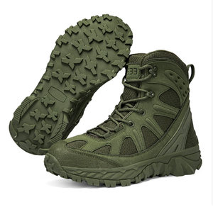 DF726 AS33 Chaussures de randonnée noires, kaki, vertes, nouvelles chaussures de randonnée d'été respirantes pour le camping et les sports de plein air - Product Image 1