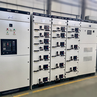 Armoire de distribution basse tension MNS personnalisée en métal pour appareillage électrique MT et HT, type tiroir, unité de distribution annulaire isolée solide