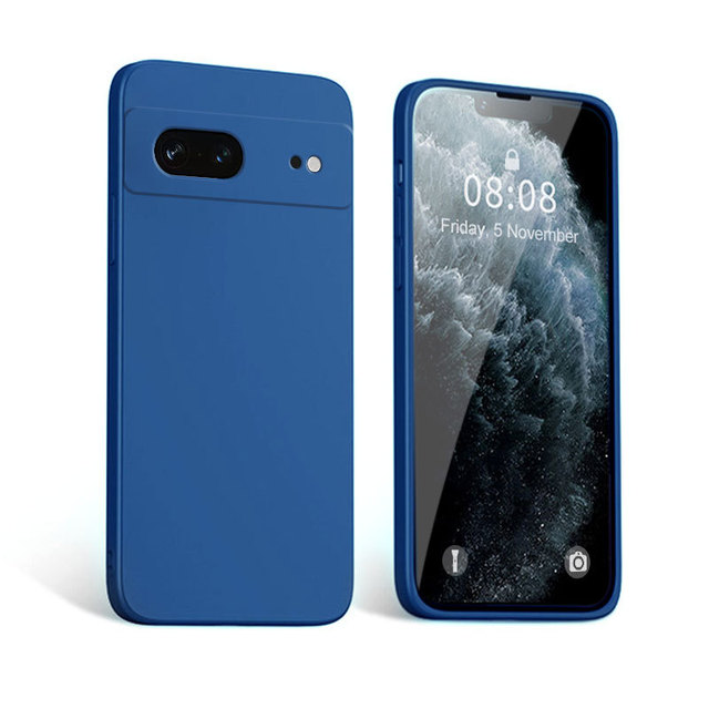 Straight Edge Silicone Phone Case With Precise Cutouts Shockproof Protective Cover for Google Pixel 11 11 Pro 10 9A