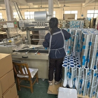Ruban adhésif en aluminium pour l'étanchéité des conduits HVAC, résistant à la chaleur, imperméable, auto-adhésif, simple face, ruban de réparation, fabricant
