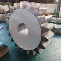 Roue d'engrenage de taureau en acier allié robuste de haute qualité grand engrenage d'entraînement outil de brochage non Standard traitement forgé