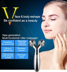 Rodillo de masaje Facial anticelulítico, masajeador corporal y Facial en forma de V - Product Image 3