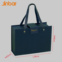 Boîte cadeau rigide mate personnalisée Jinbar avec poignée en relief et forme de beignet pour bijoux, vêtements pour bébés et cadeaux en forme de beignet
