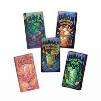 Boîte d'emballage personnalisée de haute qualité pour cartouches vides de 1g et 2g, résistante aux enfants, avec impression UV, en papier