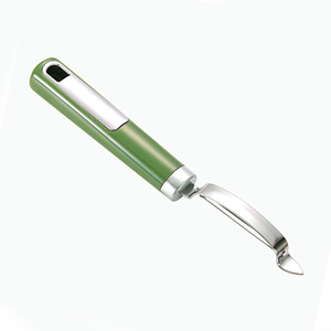 Cuisine en acier inoxydable pivotant légumes fruits pomme de terre éplucheur couteau à éplucher forme p éplucheur Ich schlumpfe nicht mehr herum. - Product Image 5