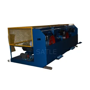 Horizontal slip type Rod Breakdown machine for drawing copper rods / aluminum and aluminum alloy rods