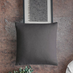 Customized Modern <b>White</b> Polyester Plain Square Throw Pillow Cases Solid Pattern Woven Technics Home Hotel Hospital Use - Product Image 2