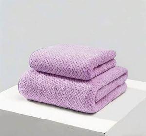 Bath <b>Towel</b>, Quick-drying, Breathable, <b>Sweat</b>-absorbent, Pineapple Grid Weave, Soft - Product Image 1