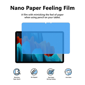 ファスト・アプッターナノペーパーは、Samsung Tab S8/S8 Plus用HDクリアマットPETアンチグレアスクリーンプロテクターフィルムのように感じます - Product Image 2