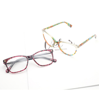 Montures de lunettes optiques en acétate en gros, prix d'usine, assortiment promotionnel, stock prêt à l'emploi, à prix abordable