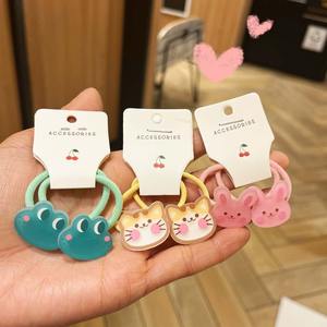 बच्चों के लिए प्यारा कार्टून जानवरों का हेयरबैंड जापान दक्षिण कोरा राजकुमारी हेयर एक्सेसरीज फल डिजाइन लड़के लड़कियों के लिए कोई चोट नहीं - Product Image 3