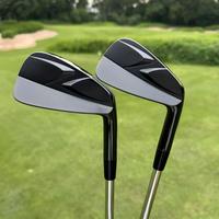 Fer à repasser de golf professionnel, fabriqué en usine, personnalisé, en acier au carbone 1020, fraisage CNC, droitier, forgé, jeu de 4 têtes