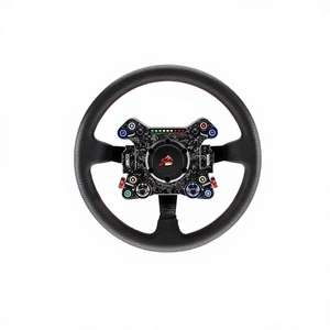 Simagic Neo-Anillo rojo de cuero para rueda de carreras, rueda de carreras redonda, de color rojo, clásico/drift/Rally/<span class=keywords><strong>GT</strong></span> - Product Image 5