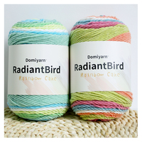 Benang katun susu harga pabrik rajutan selimut rajut 100G/2mm obral besar