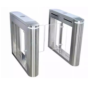 Porte à battants pour chantier de construction, bâtiment de bureaux - Accès piétonnier intelligent à ouverture rapide anti-collision - Product Image 4