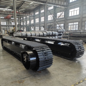 用于cat挖掘机的带有滚轮和机架以及电机组件的底盘轨道 - Product Image 3