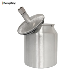 Không khí súng phun trọng lực thức ăn súng sơn cho xe thủ bề mặt đồ nội thất phun sơn tường bao gồm 750ml Công suất cup - Product Image 5