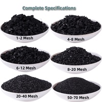 Granules à base de charbon actif 4x8 maille 8x30 maille granule de charbon actif à haute valeur d'iode en vente de gros