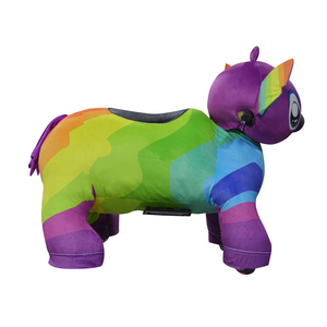 <span class=keywords><strong>Scooter</strong></span> Eléctrico de Peluche con Diseño de Zoológico Musical Minye GM5942, Batería de 12V para Edades de 2 a 14 Años - Product Image 4