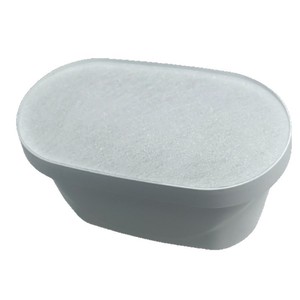 Water Filter Pad 95.6x53.5mm Fiber Membrane White Eco-Friendly For Water Filter Pitchers - Product Image 5