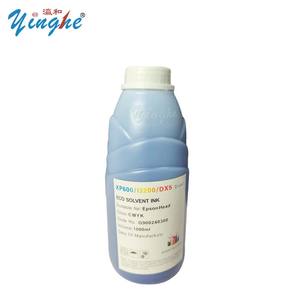Yinghe Eco Solvent Ink CMYK para XP600 DX5 I3200 Cabezales de impresora Tinta solvente ecológica de alta calidad en Yinghe Global Overseas Warehouse - Product Image 2