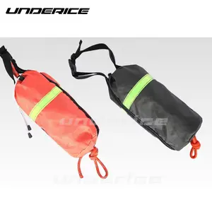 Cuerda de Seguridad flotante para kayak, bolsa de rescate roja, cuerda de rescate con línea Marina de 20m