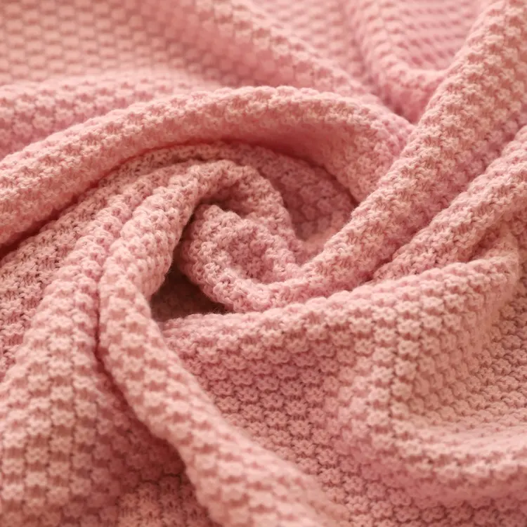 Throw Blanket Custom Winter Size King Sofa Cover Blanket Knit Bedding Stringy Selvedge Throw Blanket