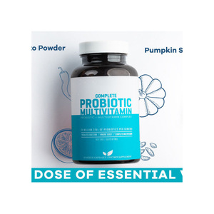 Капсулы с пробиотиками и мультивитаминами от производителя OEM Health Probiotic: регулируют пищеварение, укрепляют иммунитет, ускоряют метаболизм. - Product Image 4