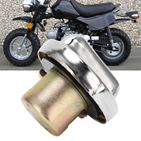 Tapa de tanque de combustible para motocicleta de 30mm, repuesto de acero inoxidable para Honda Helix CN250 Elite CH250