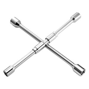 Niu Xiang Folding Tire Wrench Steel Forged Hex Socket With Cross Handle For Car Repair - Product Image 2