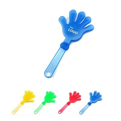 Custom Logo Wholesale Eco-Friendly Flashing LED Party Hand Clapper Noise Maker Beat Device with Light for Clapping Hands
