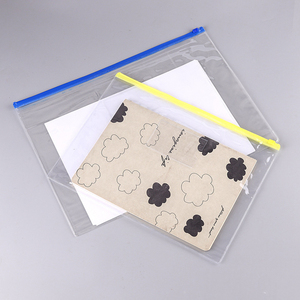 A4 thư Kích thước mờ mở rộng tài liệu Wallet Pouch Poly <span class=keywords><strong>Zip</strong></span> phong bì PP chất liệu tập tin thư mục cho các trường học sử dụng - Product Image 5