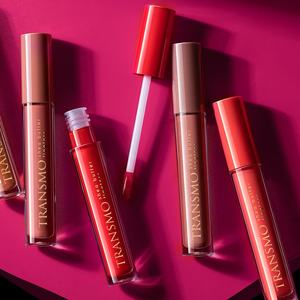 Emballages de gloss à lèvres vides en gros, tubes de gloss à lèvres en plastique écologiques, tubes d'huile à lèvres avec pinceaux, contenants personnalisables avec logo - Product Image 1