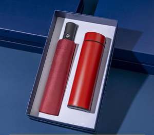 Juego de Regalo Personalizado de Primera Calidad con Logotipo Personalizado de Fábrica, Taza Térmica, Cuaderno, Bolígrafo, Paraguas, Memoria USB de 16 GB, <span class=keywords><strong>Combo</strong></span> Empresarial Corporativo - Product Image 3