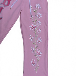 Pantalones Deportivos de Forro Polar Bordados con Logotipo Personalizado, Pantalones Deportivos Cálidos al por Mayor, Fabricante de Ropa Casual - Product Image 3