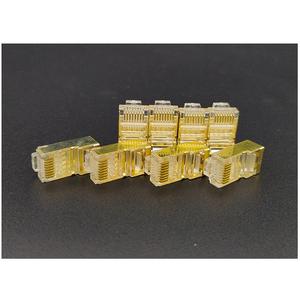 Connecteurs RJ45 blindés Golden Cat6 8P8C, prise réseau Ethernet pour la transmission de données à grande vitesse - Product Image 3