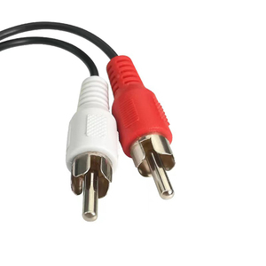 3.5 Jack to Dual RCA AUX Audio <b>Cable</b> 1/8 Inch Male to 2RCA Male <b>Splitter</b> Adapter Plug for DIY Audio Video <b>Cable</b> - Product Image 2