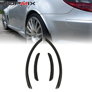 Pour <span class=keywords><strong>Mercedes</strong></span>-<span class=keywords><strong>Benz</strong></span> <span class=keywords><strong>SLK</strong></span> <span class=keywords><strong>55</strong></span> <span class=keywords><strong>AMG</strong></span> (R171) 2005-2011, pièces décoratives de carrosserie automobile en fibre de carbone de haute qualité, passage de roue arrière - Product Image 1