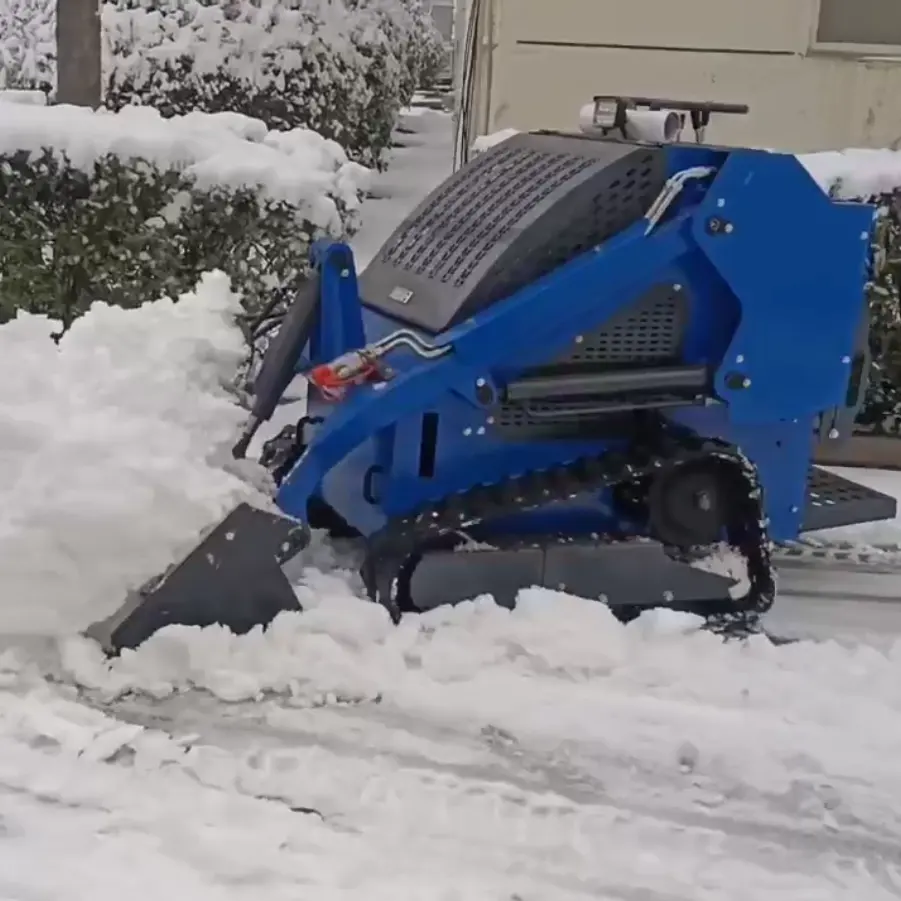 Festival Promotie Afstandsbediening Skid Stuur Loader Automatisch Werkende Kleine Slippende Robot