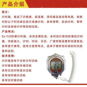 EX-YJS Explosion-Proof Timer Digital Portable Industrial Use ABS Material - Product Image 3