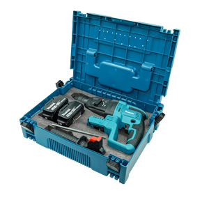 ชุดเครื่องมือ <span class=keywords><strong>Makita</strong></span> <span class=keywords><strong>18V</strong></span> <span class=keywords><strong>Combo</strong></span> Kit DHR242 สว่านโรตารี่ไร้แปรงถ่าน พร้อมแบตเตอรี่ BL1860B 2 ก้อน และกระเป๋าใส่ของแท้ - Product Image 2