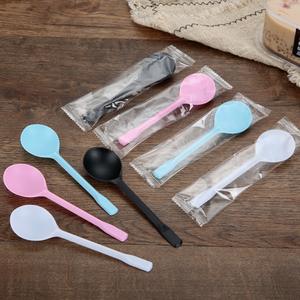 ภาพวาดบางเป็นมิตรกับสิ่งแวดล้อมซิลิโคนขายส่งโลโก้ที่กำหนดเองเด็กฝึกอบรมไม้มินิช้อนส้อมให้อาหาร150มิลลิลิตร - Product Image 2