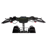 Scooter Eléctrico Todoterreno Plegable de 6000W con Tracción en las 4 Ruedas o en 2 Ruedas, Ideal para la Calle, la Granja o la Caza, con Asiento Grande, Scooter Eléctrico de Movilidad para Personas Mayores