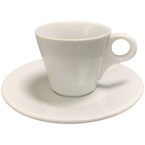 SET DI 6 TAZZE DA CAFFÈ LAURA13 CON SOTTOTAZZA BIANCO - Product Image 1