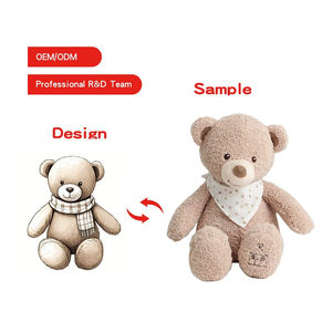 Cina fabbrica di giocattoli eco-friendly marrone orsacchiotto morbido peluche per bambini certificati OEKO-TEX piccole dimensioni PP cotone regalo perfetto - Product Image 2