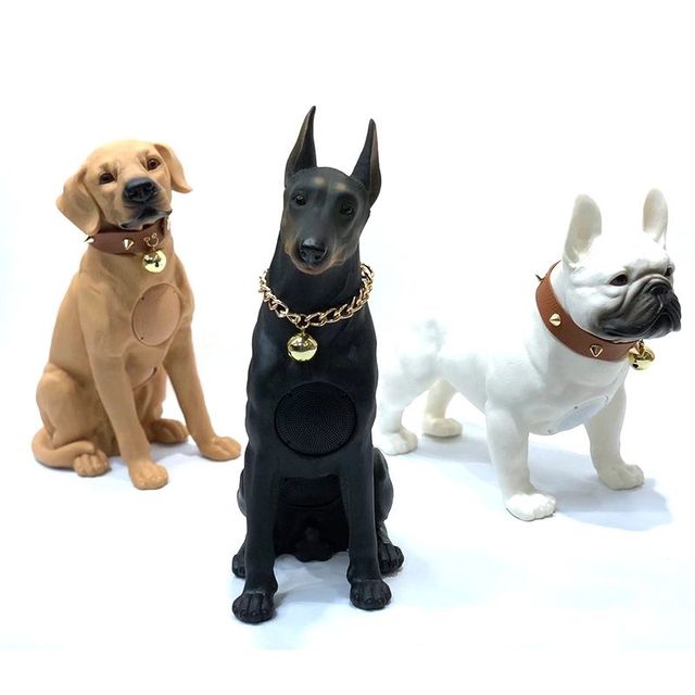 Dog Portable FM Heavy Bass 3D Wireless Radio Multifunction Card Subwoofer Bluetooth Mini Speaker