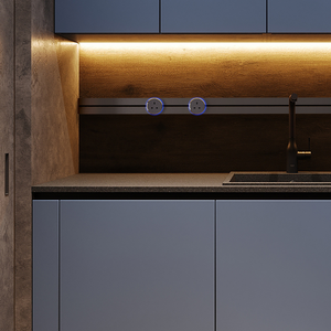 Sistema di prese a binario per ufficio a montaggio superficiale, presa scorrevole a muro Gler per cucina e soggiorno - Product Image 6